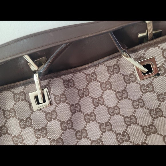 Vintage Gucci GG canvas tote bag - Picture 3 of 15